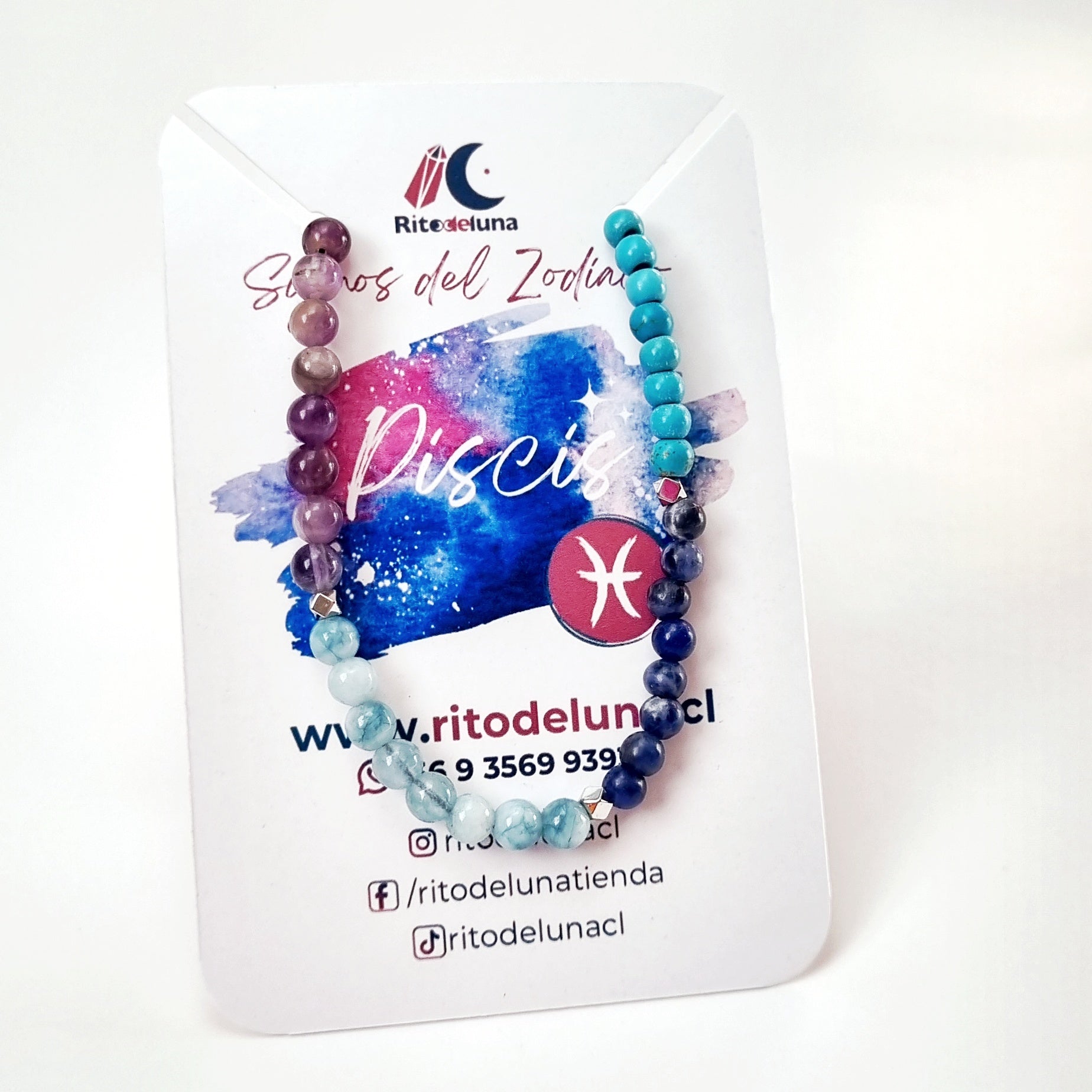 Pulsera Piscis · Intuición y Calma