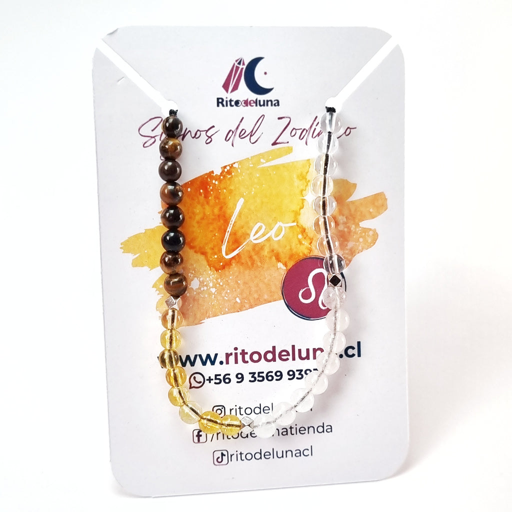 Pulsera Leo · Confianza y Energía