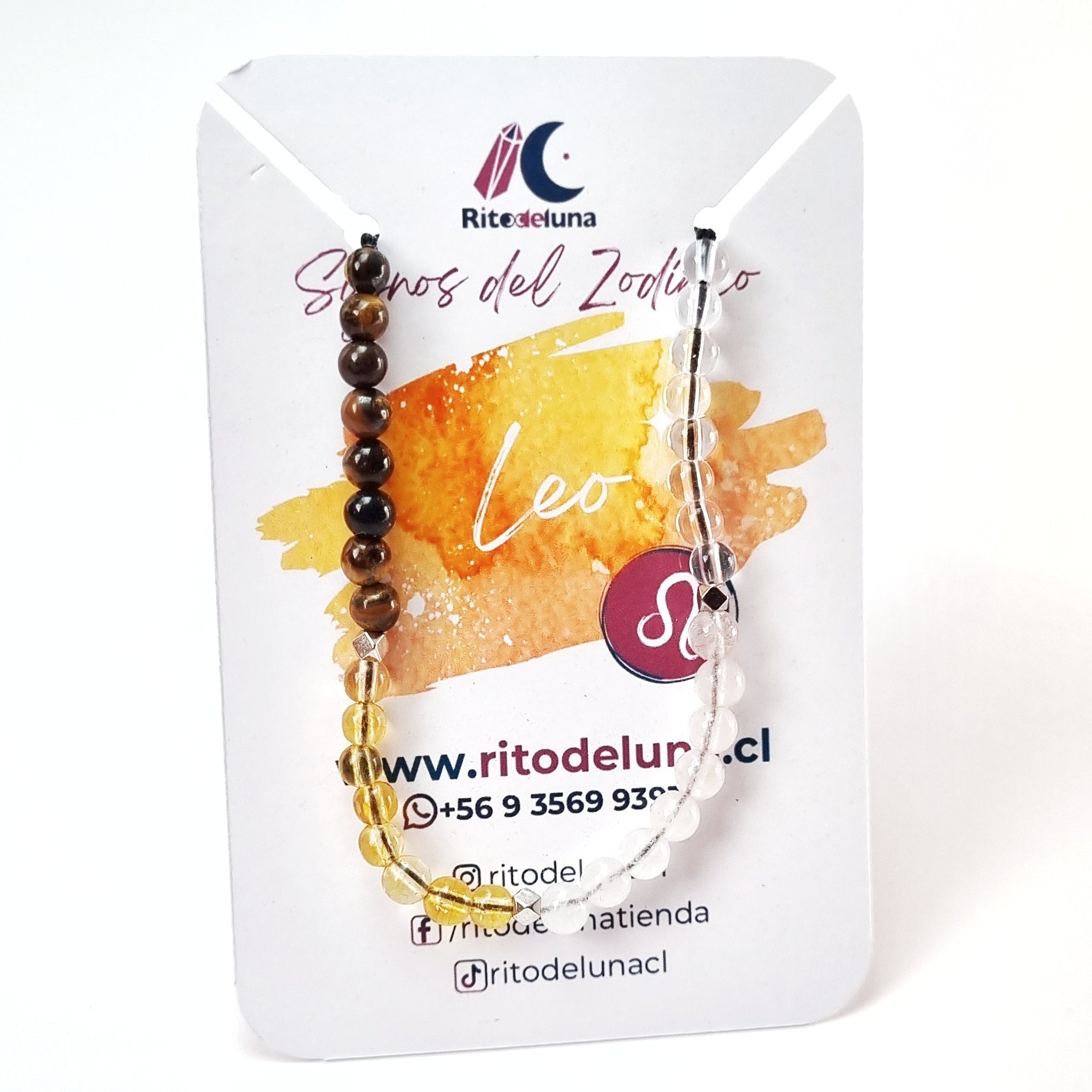 Pulsera Leo · Confianza y Energía