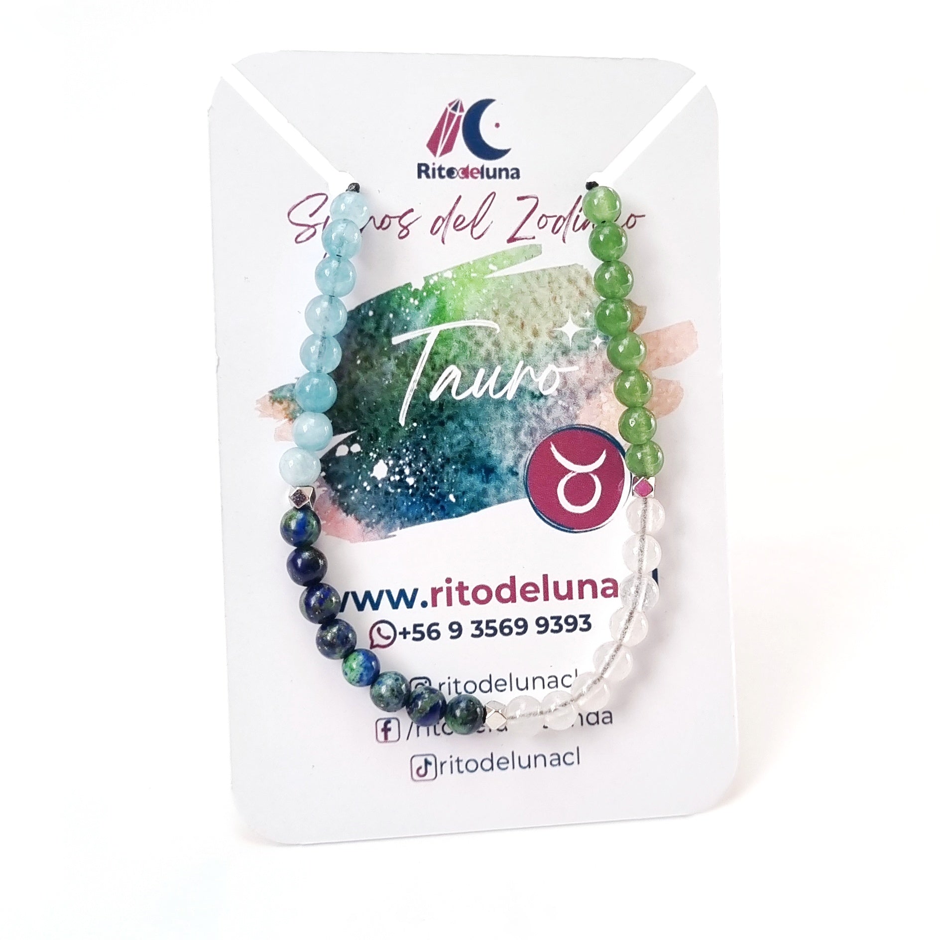 Pulsera Tauro · Amor y Estabilidad