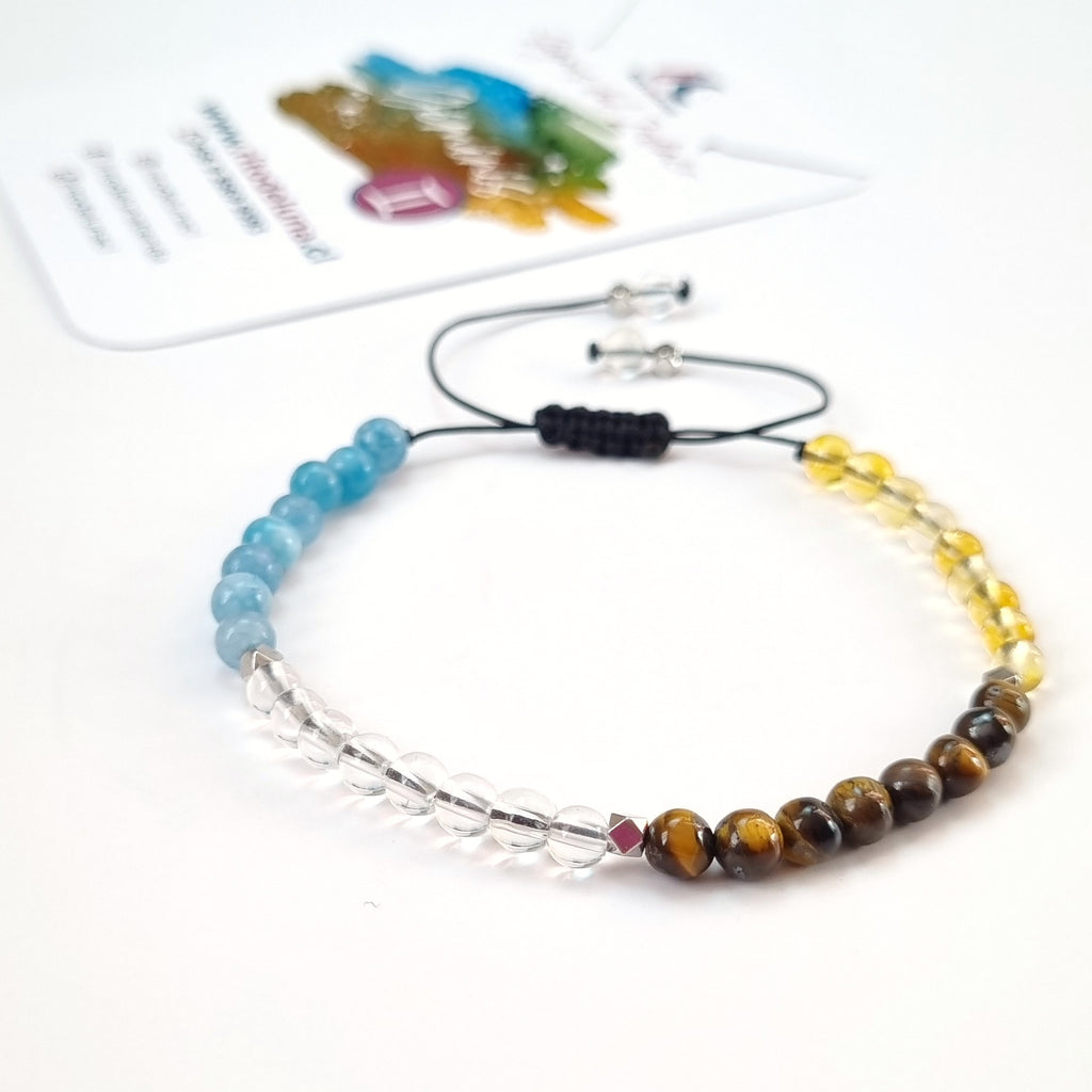 Pulsera Géminis · Claridad y Energía