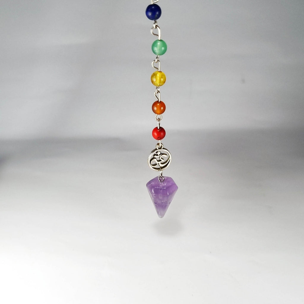 Péndulo de Amatista · 7 Chakras