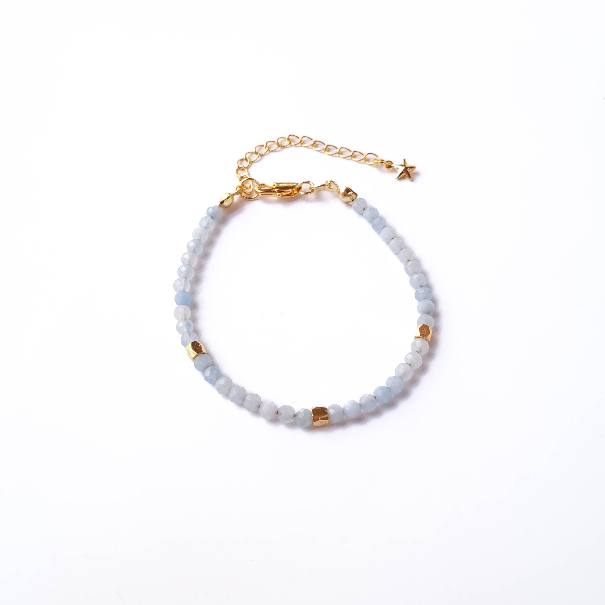 Pulsera Aguamarina · Calma y Fluidez