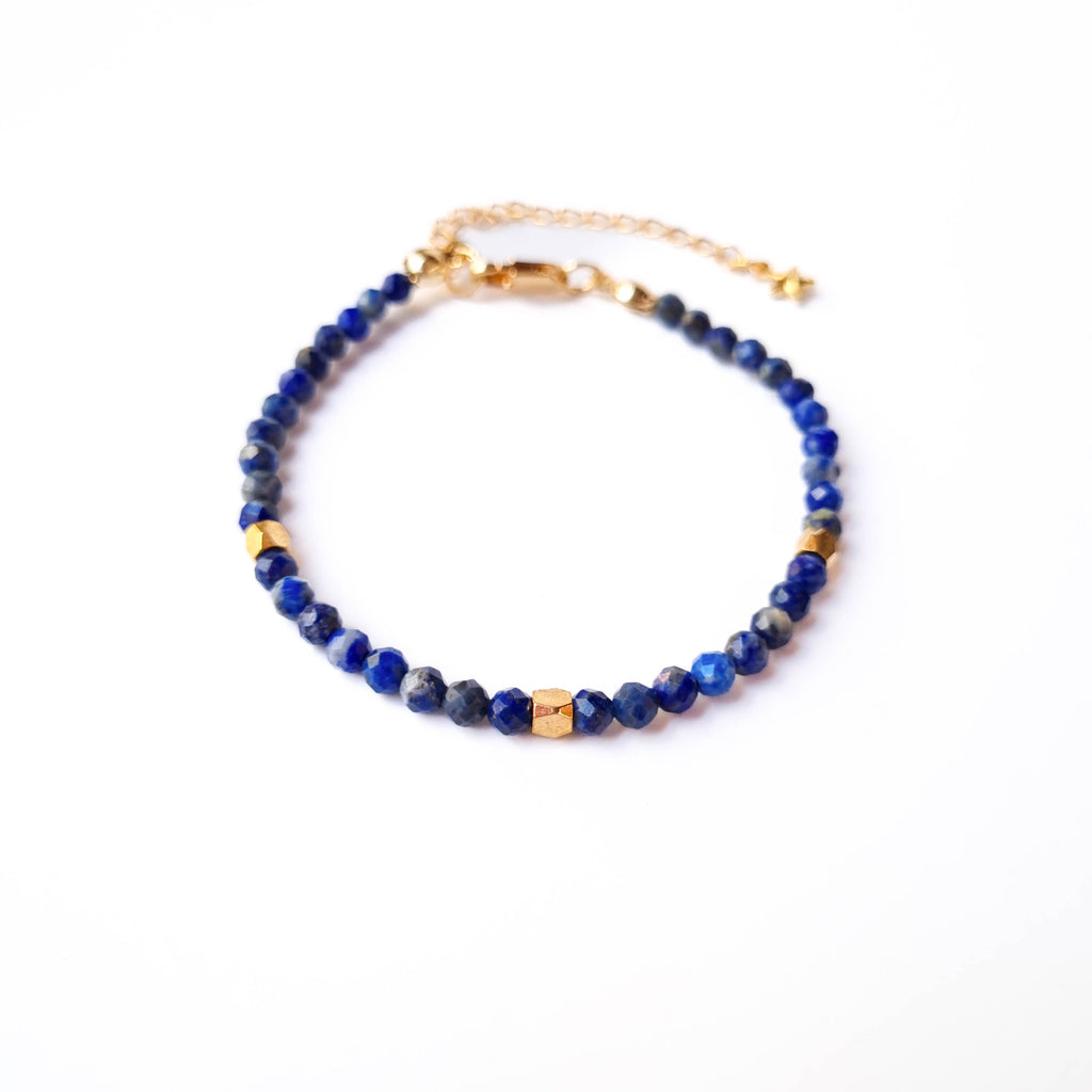 Pulsera Lapislázuli · Intuición y Expresión