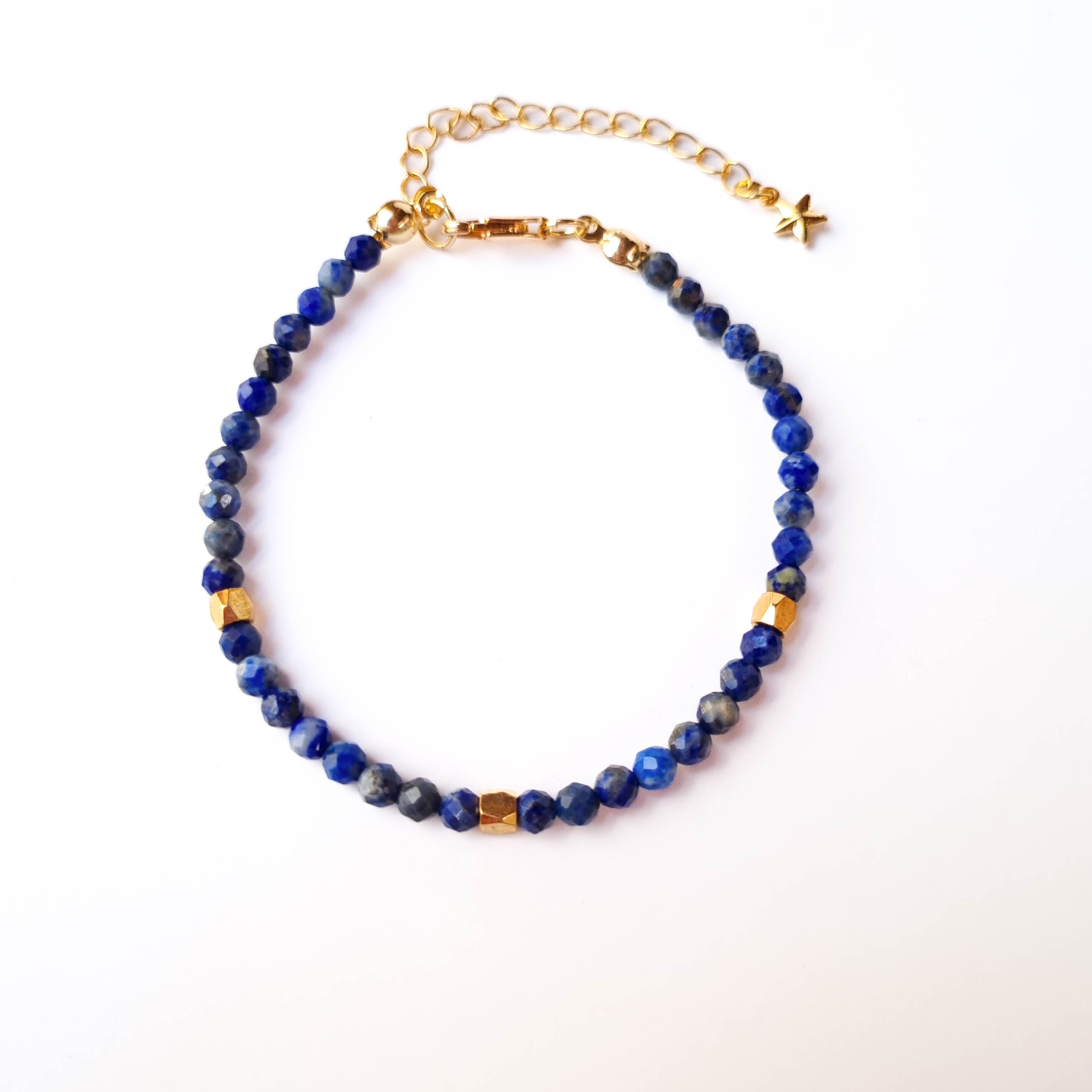 Pulsera Lapislázuli · Intuición y Expresión